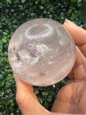Epic Star Girasol Rose Quartz Sphere 66mm